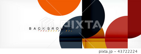Semi circle abstract background, modern geometric pattern design. Business or technology Semi circle abstract background, modern geometric pattern design. Business or technology 43722224