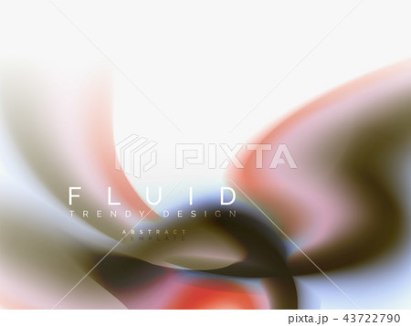 Background abstract color flow, liquid design 43722790