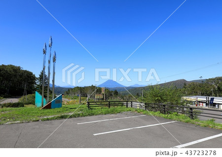 望洋中山から見る晩夏の羊蹄山 43723278