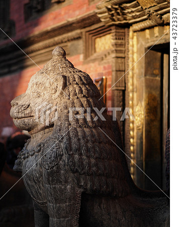 Temples in Durbar Square in Patan, Nepal /ネパール・パタン Temples in Durbar Square in Patan, Nepal /ネパール・パタン 43723379