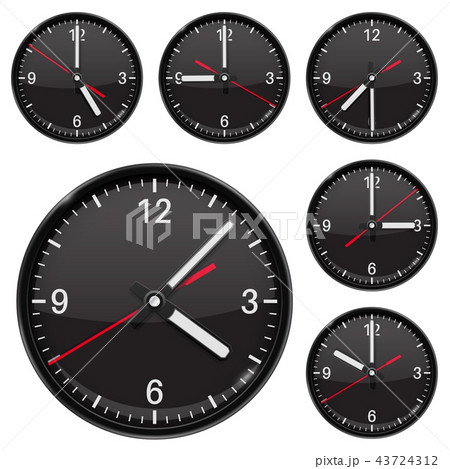 Black clock. Collection 43724312