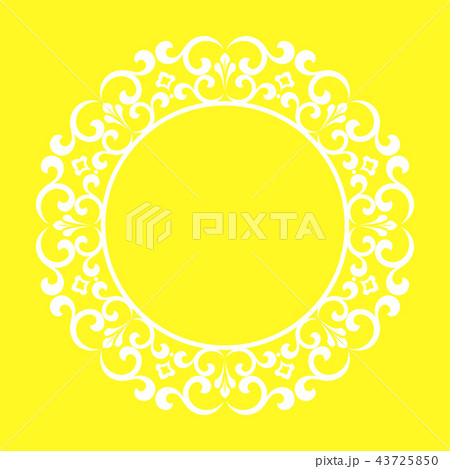 Decorative frame Elegant vector element for design Decorative frame Elegant vector element for design 43725850
