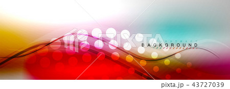 Smooth flowing wave motion concept background Smooth flowing wave motion concept background 43727039