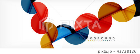 Semi circle abstract background, modern geometric pattern design. Business or technology Semi circle abstract background, modern geometric pattern design. Business or technology 43728126