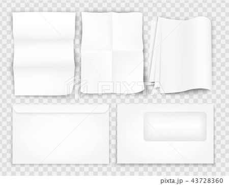 templates set of corporate identity paper sheet 43728360