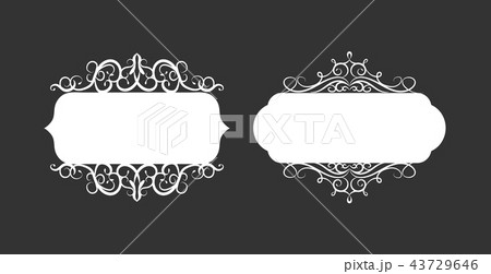 Vector illustration of old style label Vector illustration of old style label 43729646