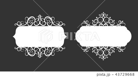 Vector illustration of old style label Vector illustration of old style label 43729668