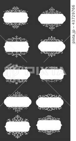 Vector illustration of old style label Vector illustration of old style label 43729766