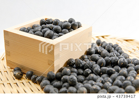 豆類 黒豆 黒大豆 ぶどう豆 乾燥豆 穀類 豆類 黒豆 黒大豆 ぶどう豆 乾燥豆 穀類 43739417