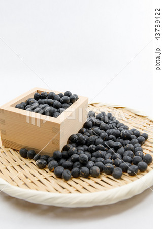 豆類　黒豆　黒大豆　ぶどう豆　乾燥豆　穀類 43739422