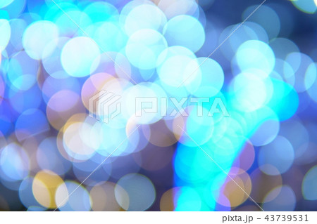 Bokeh of multicolored lights new year Christmas Bokeh of multicolored lights new year Christmas 43739531