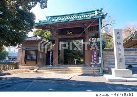史跡 湯島聖堂 仰高門 史跡 湯島聖堂 仰高門 43739861