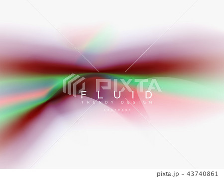 Background abstract - liquid colors wave flow 43740861