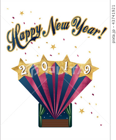New year card 2019 New year card 2019 43741921