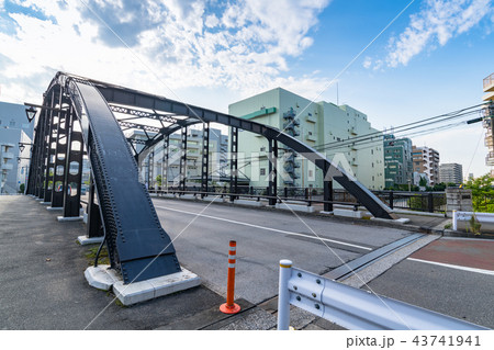 深川のアーチが綺麗な白妙橋 深川のアーチが綺麗な白妙橋 43741941