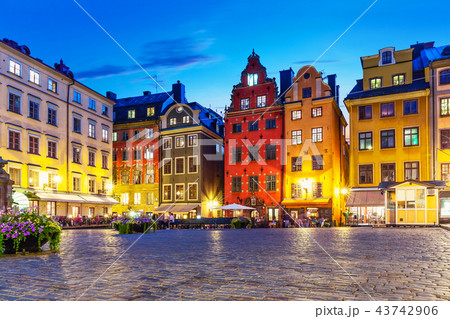 Stortorget in the Old Town of Stockholm, Sweden Stortorget in the Old Town of Stockholm, Sweden 43742906