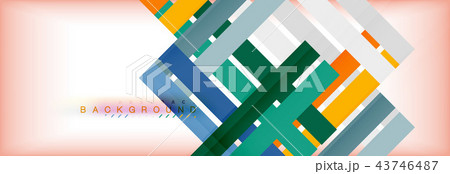 Color stripes and lines, geometric abstract background Color stripes and lines, geometric abstract background 43746487