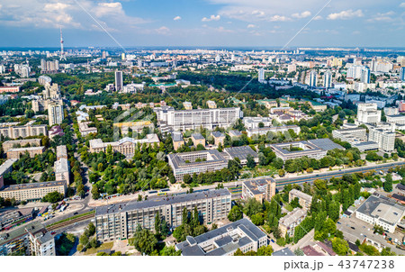 Aerial view of the National Technical University of Ukraine, also known as Igor Sikorsky Kyiv Aerial view of the National Technical University of Ukraine, also known as Igor Sikorsky Kyiv 43747238