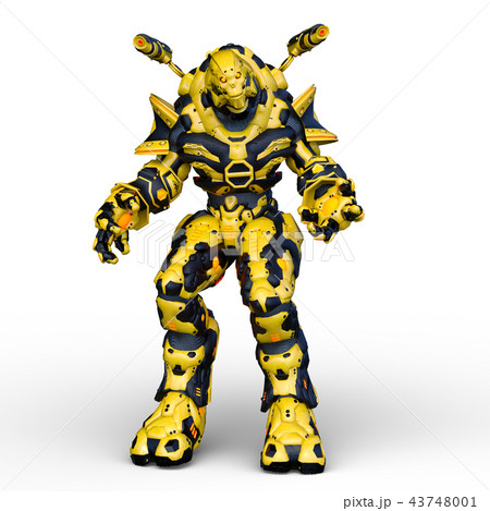 歩くロボット 43748001