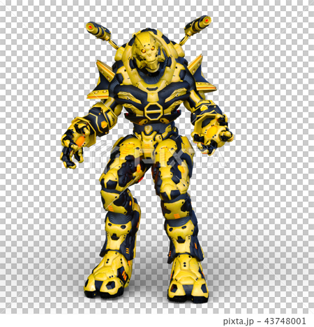 歩くロボット 43748001