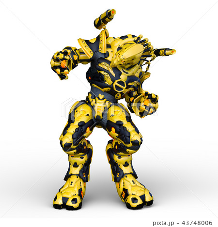歩くロボット 43748006