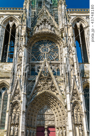 Cathedral Notre Dame of Rouen in France Cathedral Notre Dame of Rouen in France 43748180