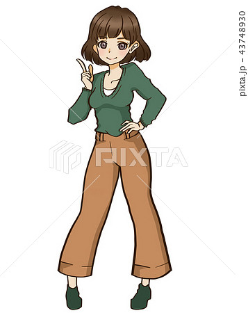 オフィスカジュアル 43748930