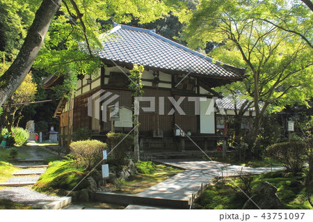 京都　清閑寺　本堂 43751097