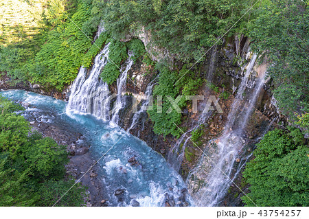 しらひげの滝　夏 43754257