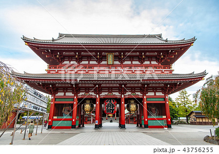 仲見世 浅草神社 浅草寺本堂 43756255
