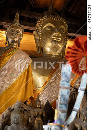 Laos, November 2016. Buddhist temple Laos, November 2016. Buddhist temple 43757123