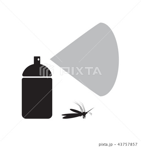 Spray Aerosol Icon Isolated 43757857