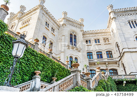 Miramare castle near Trieste, northeastern Italy 43758499