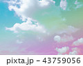 soft cloud background with a pastel color 43759056