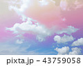 soft cloud background with a pastel color 43759058