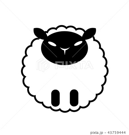 Sheep Solid illustration 43759444