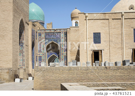 Historical holy cemetery of Shahi Zinda, Samarkand 43761521