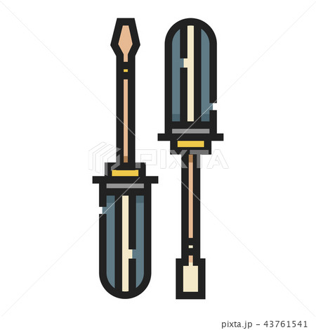 Screwdriver LineColor illustration 43761541