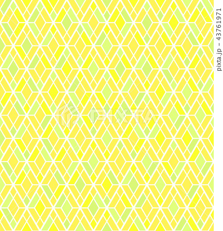 Geometric abstract pattern of triangles, rhombuses 43761971