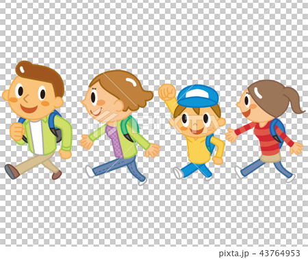 家族　おでかけ 43764953