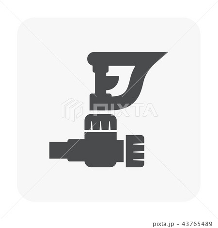water sprinkler icon 43765489