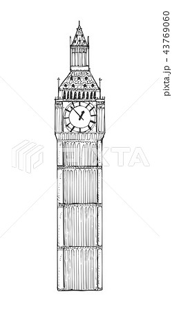 Big Ben illustration Big Ben illustration 43769060