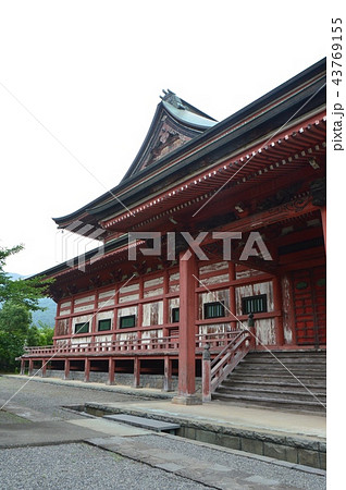甲斐善光寺の本堂(山梨県甲府市善光寺) 甲斐善光寺の本堂(山梨県甲府市善光寺) 43769155
