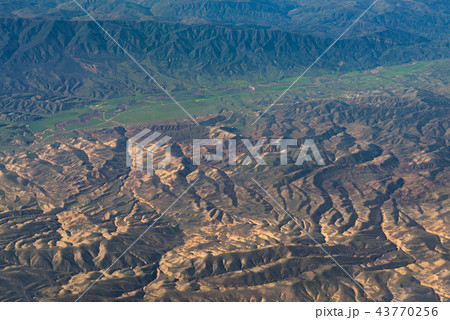 aerial view of California San Andreas aerial view of California San Andreas 43770256