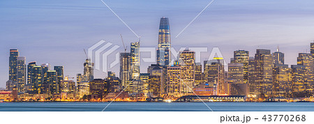 San Francisco downtown skyline 43770268