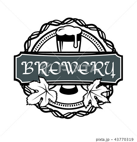 Beer label or bar logo Beer label or bar logo 43770319