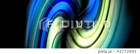 Fluid color motion concept 43772695