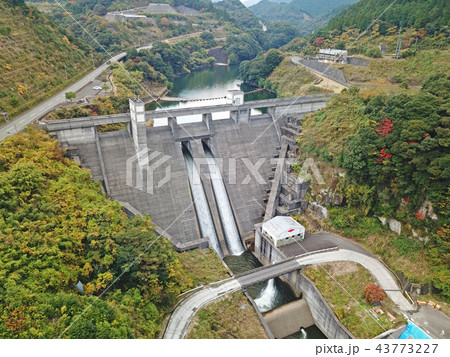 川辺ダムの上空 43773227
