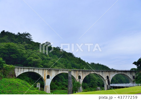 釜石線めがね橋 43777259