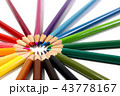 Multi colored pencils 43778167